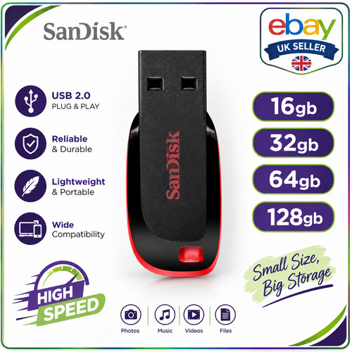 Sandisk cruzer blade usb - sandisk,
