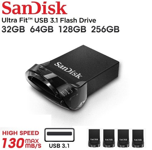 Sandisk ultra fit - fit, 32gb