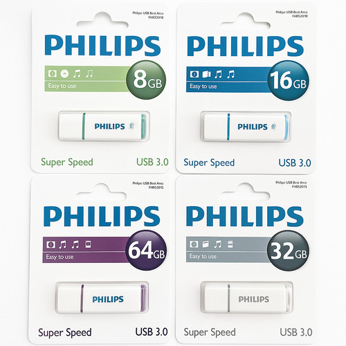 New philips 64gb snow - philips, 8/16/32/64gb