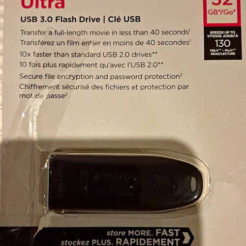 Sandisk ultra 32gb - 32gb, 3.0