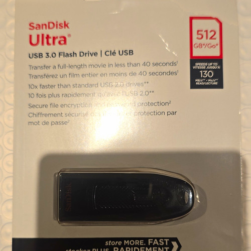 Sandisk ultra 512gb usb 0 - sandisk, 3.0
